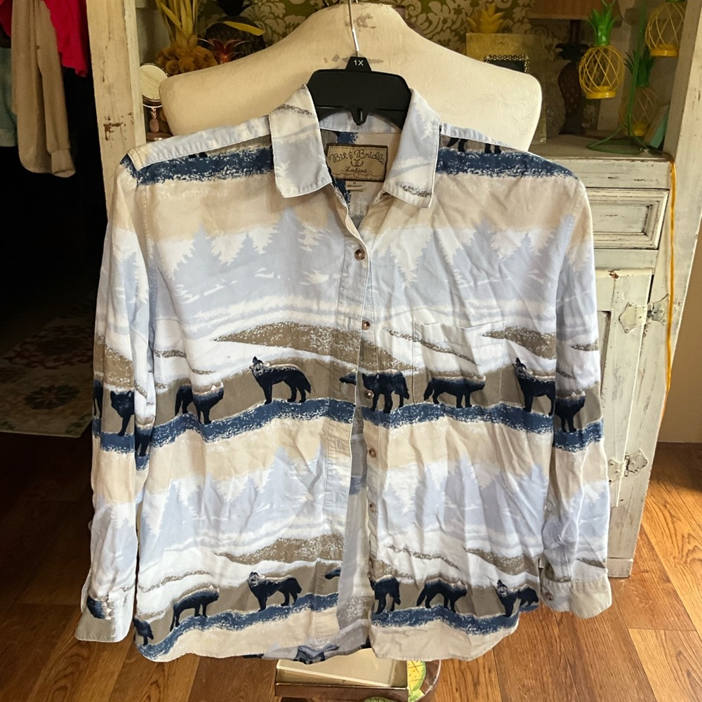 Bit and bridle medium LS button up